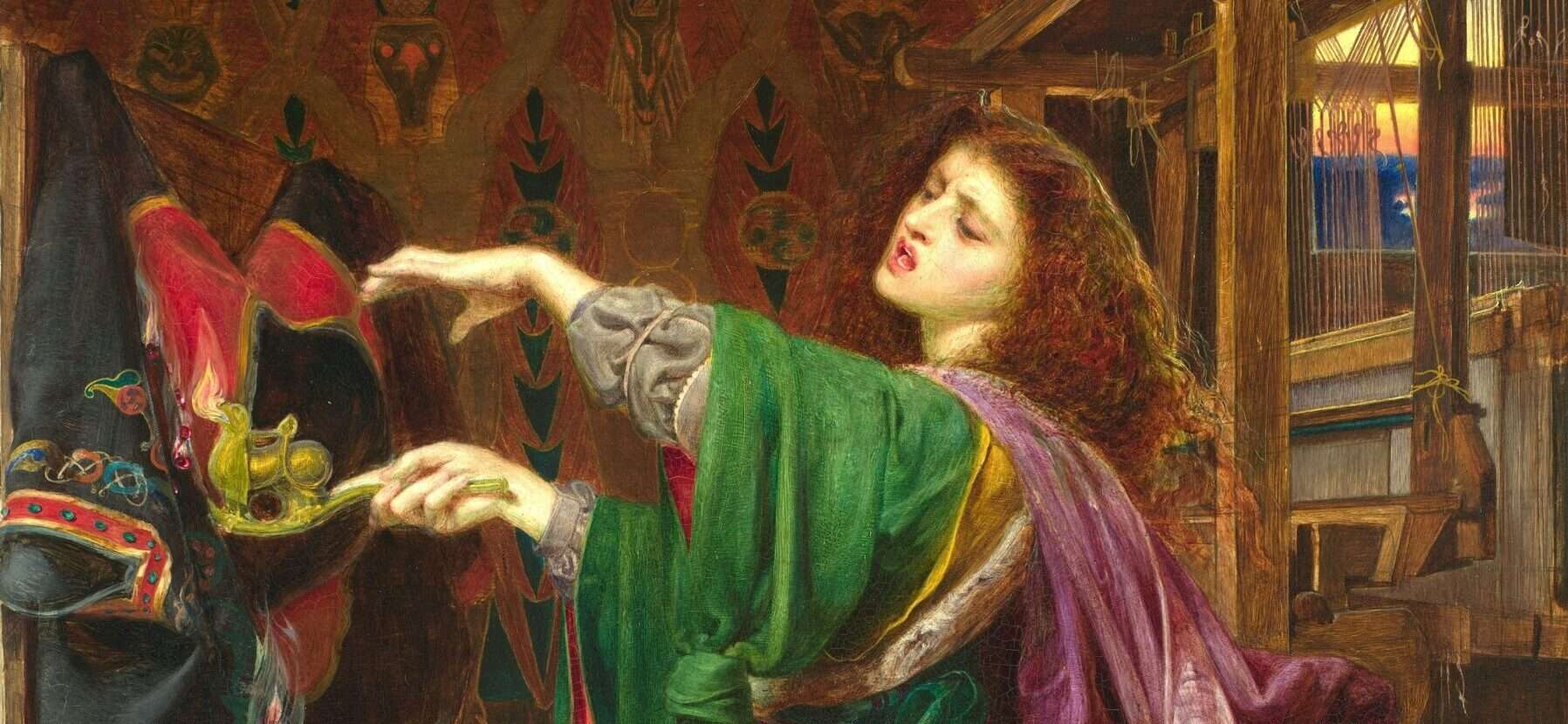 Morgan le Fay (1864) by Frederick Sandys